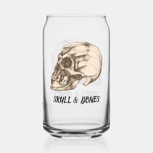 Totenkopf & Knochen Dosenglas