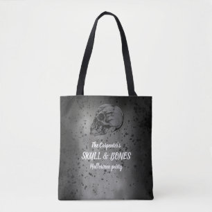 Totenkopf & Knochen Halloween Tasche