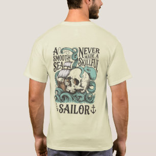 Totenkopf & Kraken Segler – Abenteuer der alten Se T-Shirt