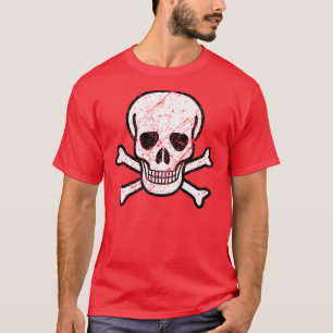 Totenkopf & Kreuzknochen, Vintage T-Shirt