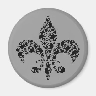 Totenkopf-Lilienblüte Magnet