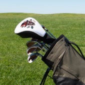Totenkopf-Magierhut Golf Headcover (In SItu)
