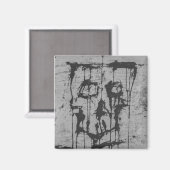 Totenkopf Magnet (Vorderseite/Rückseite)