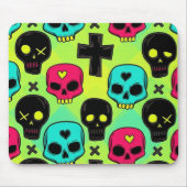 Totenkopf-Mauspad Mousepad (Vorne)