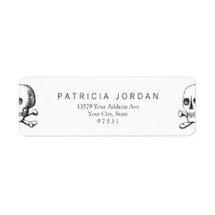 Totenkopf mit gekreuzter Knochen