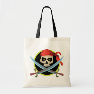 Totenkopf mit gekreuzter Knochen 3D Tragetasche