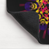 Totenkopf mit gekreuzter Knochen Mousepad (Ecke)