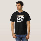 Totenkopf mit Text: Humor ist wenn Du TROTZDEM... T-Shirt (Vorne ganz)