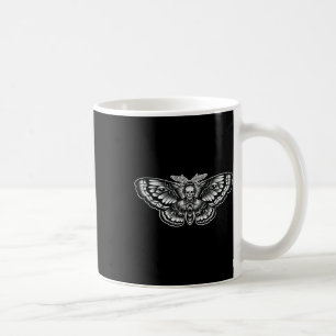 Totenkopf Moth Tattoo Art inspirierte Symbolische Kaffeetasse