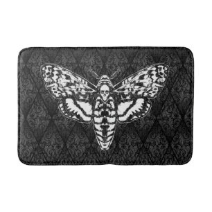 Totenkopf-Motten-Bad-Matte Badematte