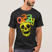 Totenkopf Ozzy Osbourne T-Shirts (Vorderseite)