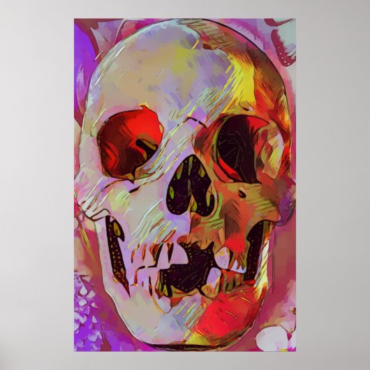 Totenkopf Poster (Vorne)