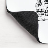 Totenkopf "Punk Rock" Mousepad (Ecke)