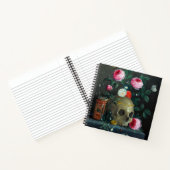 Totenkopf & Rosen Notizblock (Innenseite)