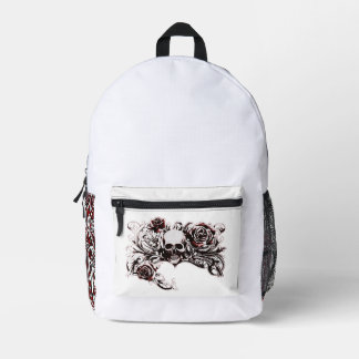 Totenkopf-Rucksack Bedruckter Rucksack