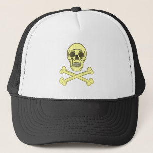 Totenkopf Schädel Knochen skull bones Truckerkappe