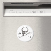 Totenkopf Schädel Magnet (In Situ (Geschirrspüler))