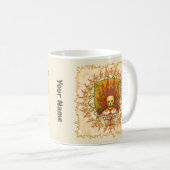 Totenkopf-Schild-Feuerwehrbecher Kaffeetasse (VorderseiteRechts)