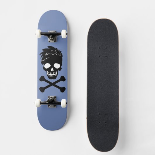 Totenkopf Skateboard (Vorderseite)