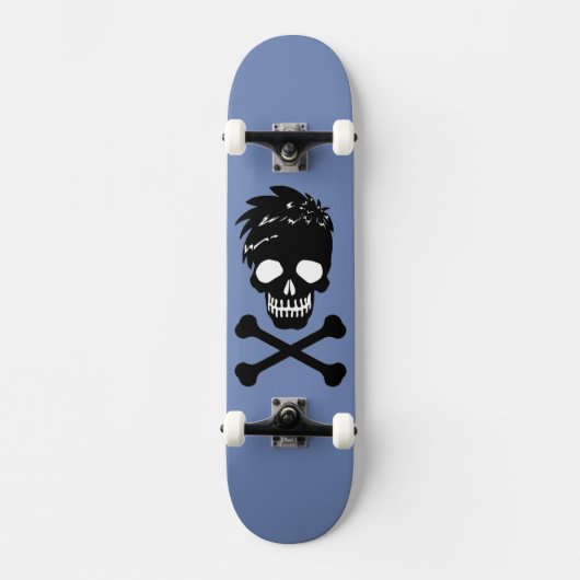 Totenkopf Skateboard (Vorderseite)