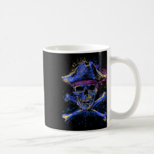 Totenkopf Skelett Jolly Roger Flagge Halloween Kaffeetasse