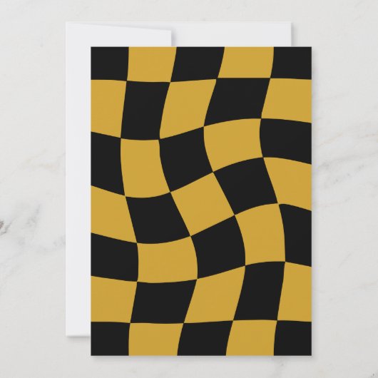 Totenkopf Skelett Schlecht bis auf die Knochen 2. Einladung (Rückseite)