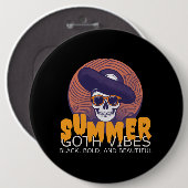 Totenkopf Sommerhut Button (Vorne & Hinten)