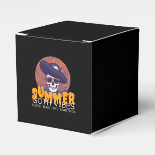 Totenkopf-Sommerhut Geschenkschachtel