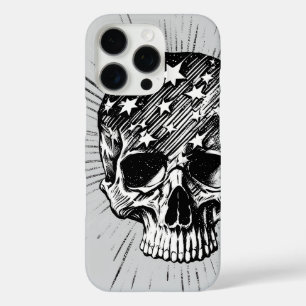 Totenkopf & Sterne II iPhone 16 Pro Hülle