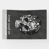 Totenkopf & Sterne III Banner (Horizontal)