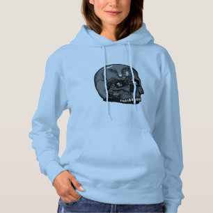 Totenkopf-Straßenkultur Hoodie