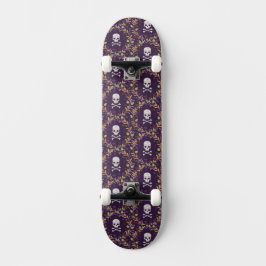 Totenkopf und Knochen Skateboard