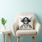 Totenkopf und Säbel Kissen (Stuhl )