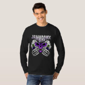 Totenkopf Vape Rauch T-Shirt (Vorne ganz)