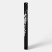 Totenkopf-Vektor-Plakat iPhone Hülle (Linke Seite)