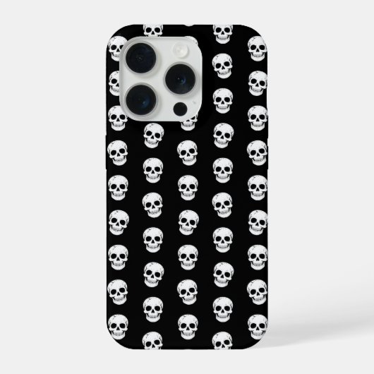 Totenköpfe iPhone Hülle (Rückseite)