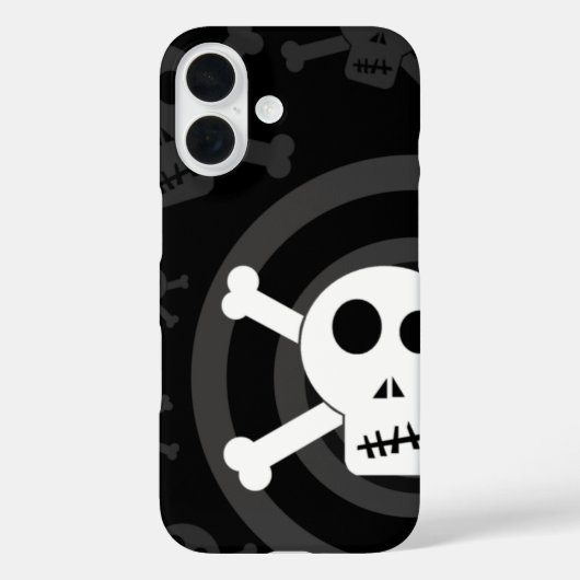 =[ Totenköpfe & Kreuzknochen ]=  Case-Mate iPhone Hülle (Rückseite)