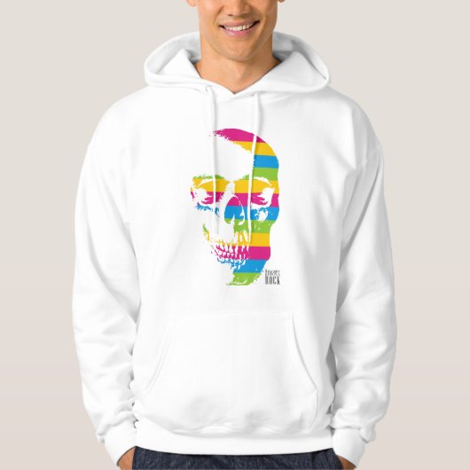 Totenköpfe Multicolors Hoodie (Vorderseite)