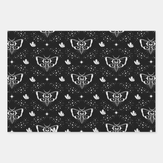 Totenkopffalken Geschenkpapier Set (Vorderseite 2)