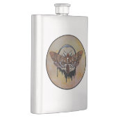 Totenkopfmoth Flachmann (Rechts)