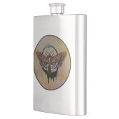 Totenkopfmoth Flachmann (Links)