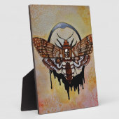 Totenkopfmoth Fotoplatte (Seite)