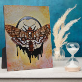 Totenkopfmoth Fotoplatte (Seite)