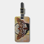 Totenkopfmoth Gepäckanhänger (Vorderseite vertikal)