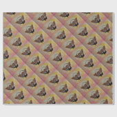 Totenkopfmoth Geschenkpapier (Flach)