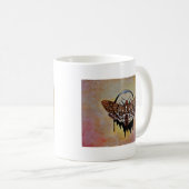 Totenkopfmoth Kaffeetasse (VorderseiteRechts)