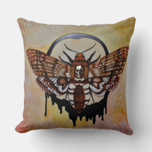 Totenkopfmoth Kissen