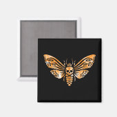 Totenkopfmoth Magnet (Vorderseite/Rückseite)
