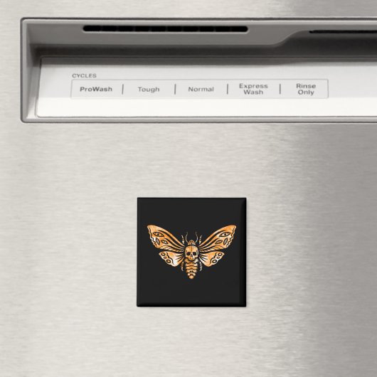Totenkopfmoth Magnet (In Situ (Geschirrspüler))