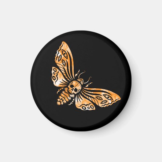 Totenkopfmoth Magnet (Vorne)